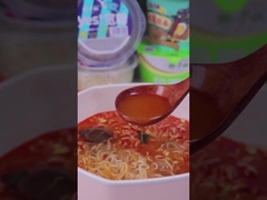 Délicieux 5 min Riche en saveur de tomate Vermicelli et nouilles 203G 12 mois Durée de conservation Pour les repas rapides