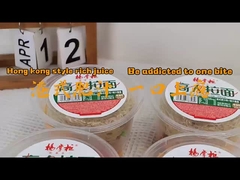 5 étoiles épicées au style Hong Kong Ramen Noodles instantanées aux légumes et aux œufs