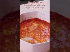 Noodles instantanées de ramen non frites Temps de cuisson 5 minutes Délicieuse soupe de nouilles instantanées