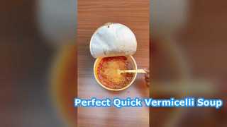 Envie de goûter les vermicelles ?