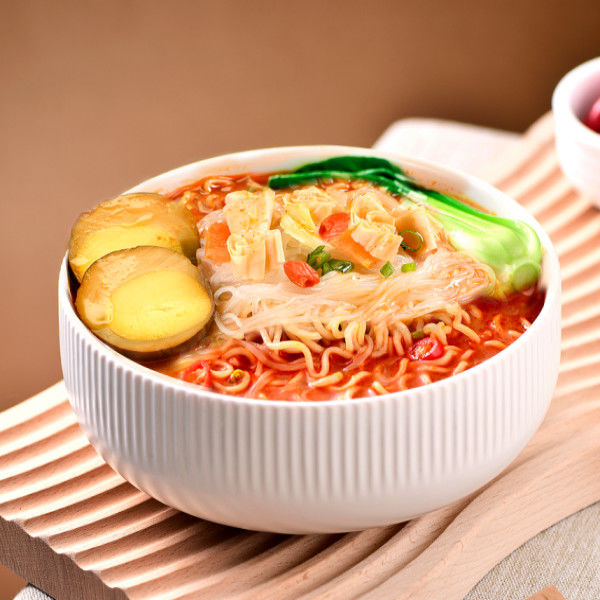 200g*12 Vermicelli et nouilles instantanées Une expérience gustative différente de celle des nouilles instantanées traditionnelles avec œuf