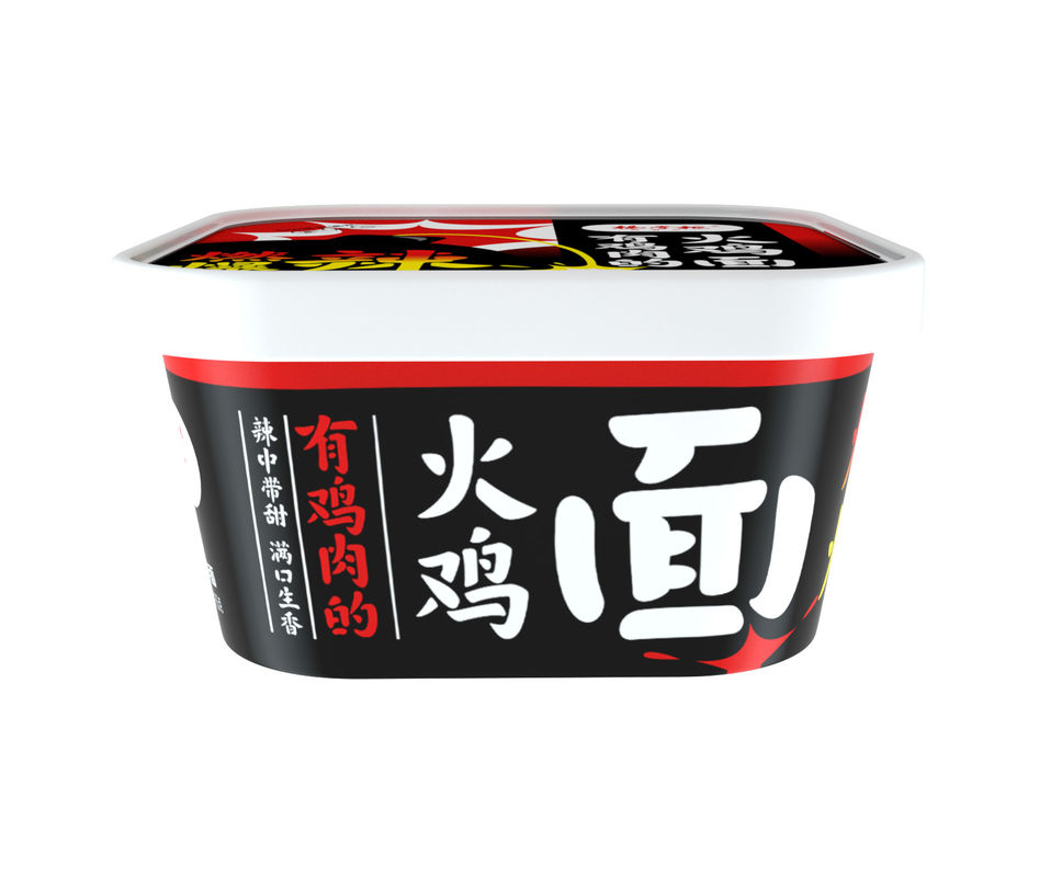 Noodle instantanée frite au poulet épicé et salé avec du vrai poulet 154g