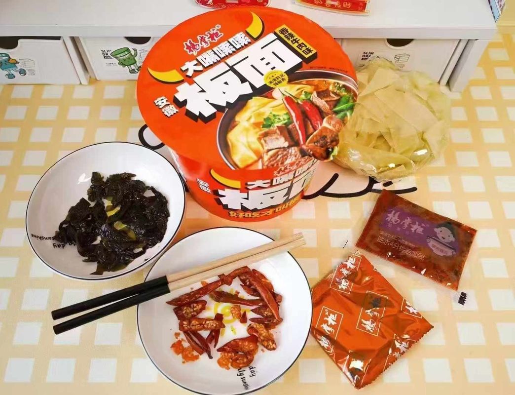 Noodles instantanées Noodles non frites 1 portion Taille 167G pour le bénéfice