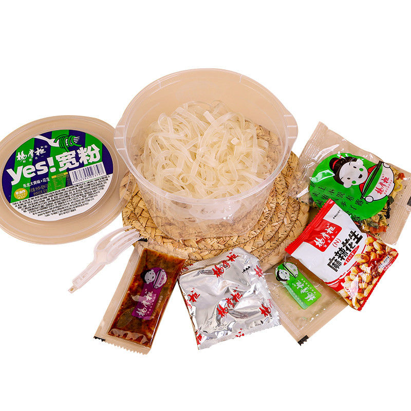 138g*12 fûts de pommes de terre sucrées chinoises Vermicelli non épicé Niveau Taille par carton