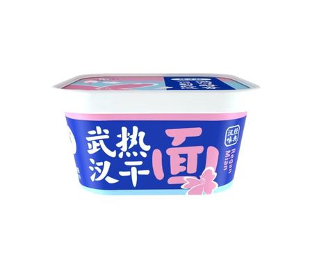 Noodles instantanées sèches de Wuhan ((Noodles mélangées aromatisées à la sauce au sésame épicée) OEM acceptable 158g*12